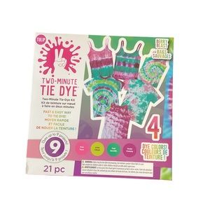 Tulip Two Minute Tie Dye Kit | new | gift idea birthday easter Christmas | berry